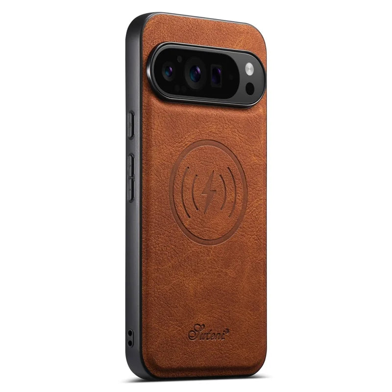 MagSafe Wireless Charging Wallet Leather Case
