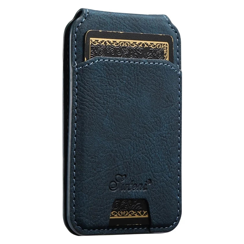 MagSafe Wireless Charging Wallet Leather Case