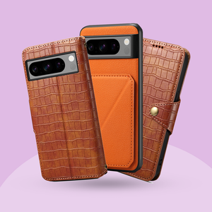 Google Pixel 8 Pro Leather Cases