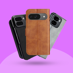 Google Pixel 10 Pro Fold Leather Cases