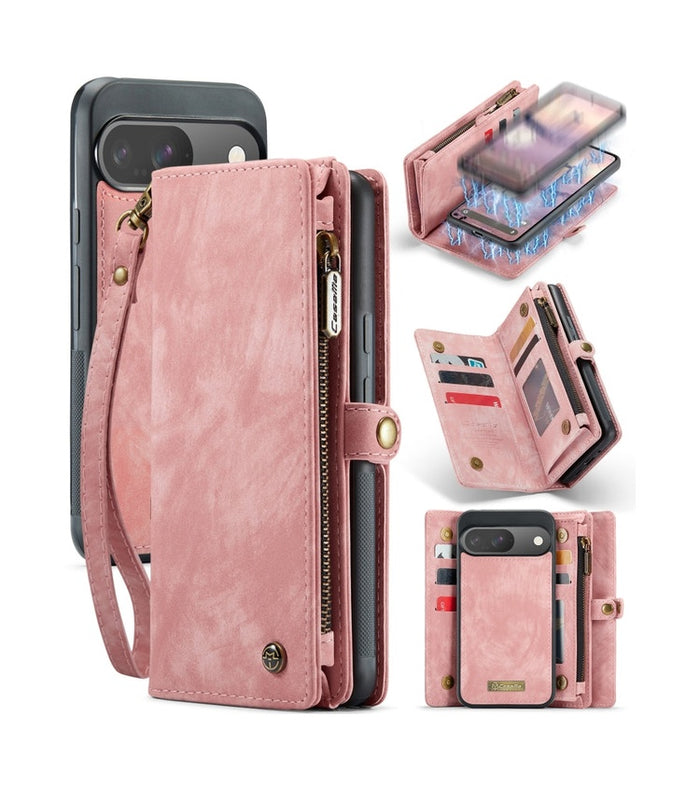 Detachable Leather Wallet Phone Case