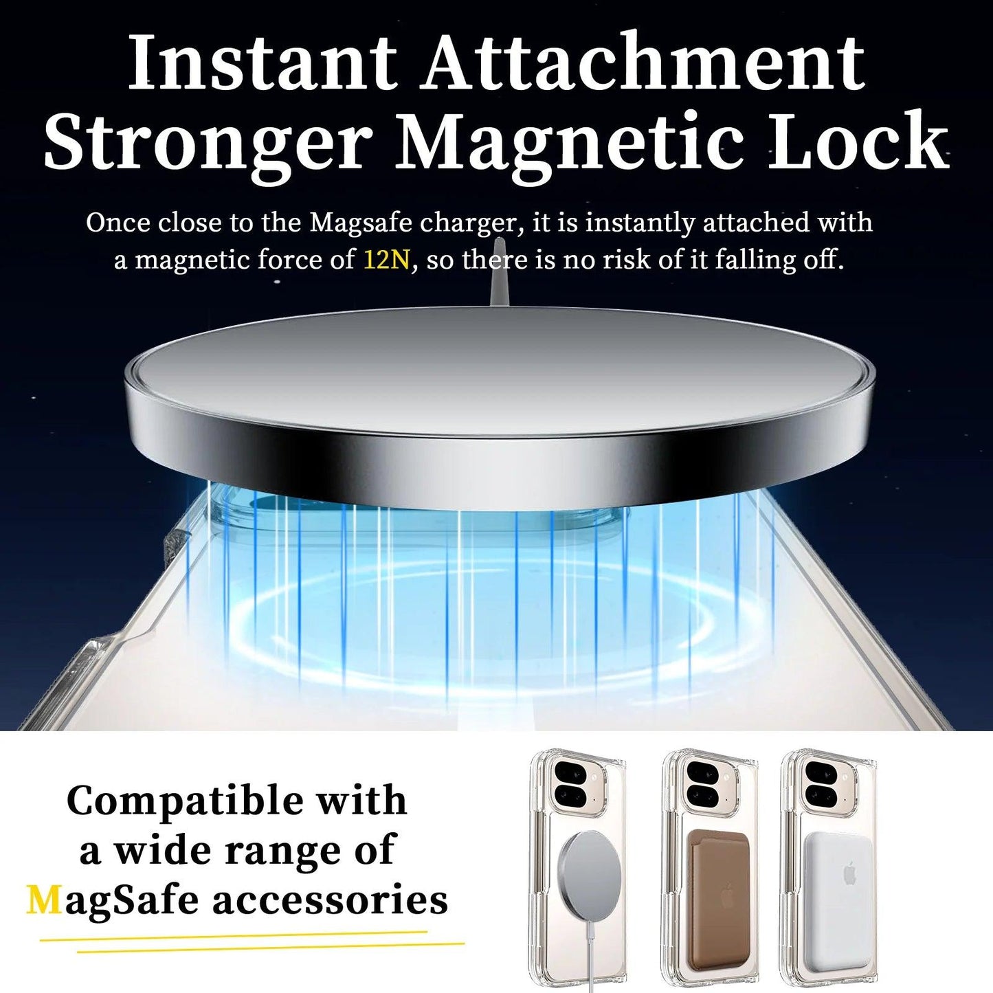 Clear MagSafe Hybrid Case