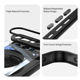 Google Pixel 8 Transparent Magnetic Ring Stand Case