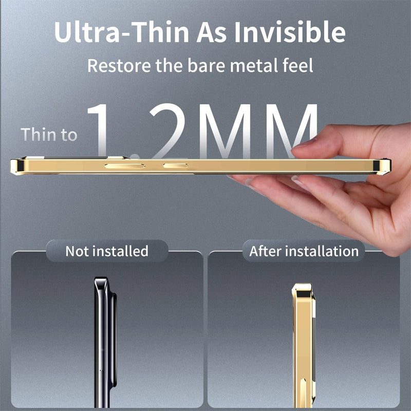 Aluminum MagSafe Case Camera Shield