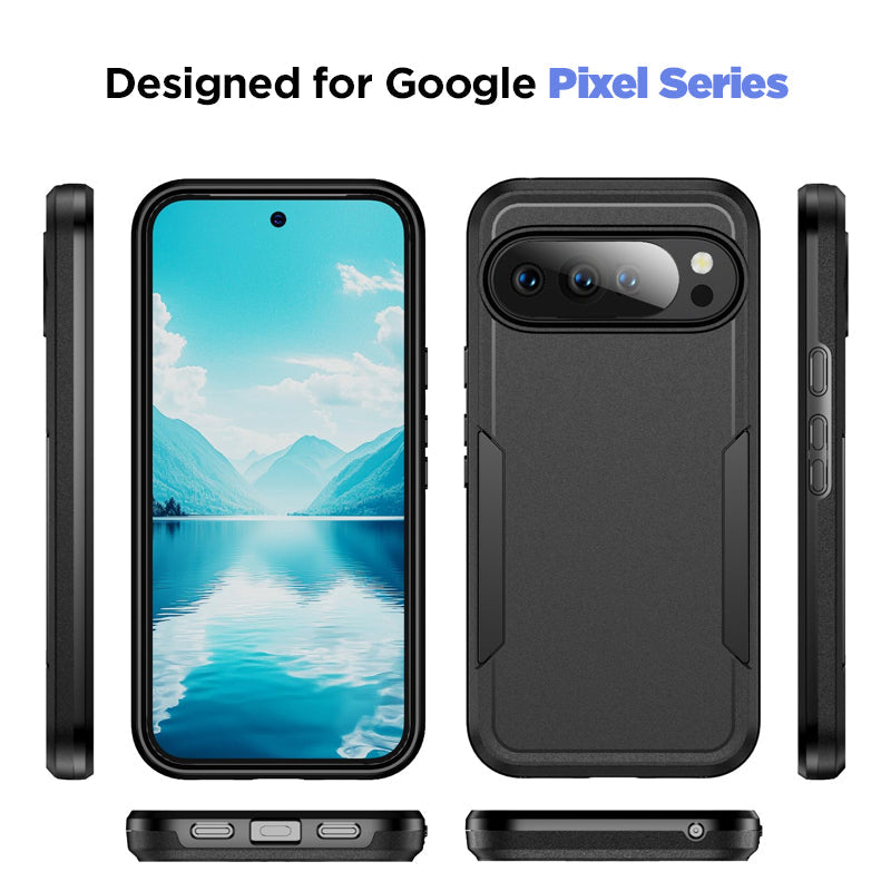 Google Pixel 9 Pro Heavy-Duty Shockproof Military Grade Case
