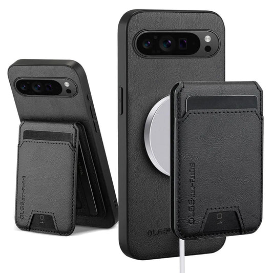 MagSafe Wallet Stand 2-in-1 Leather Case