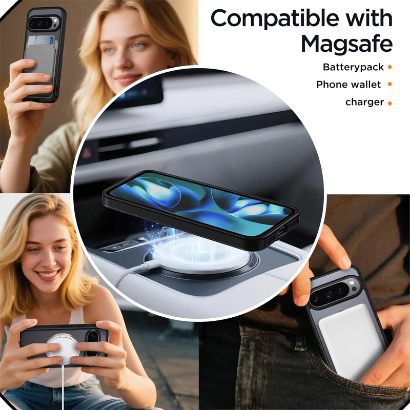 MagSafe Clear Kickstand Case