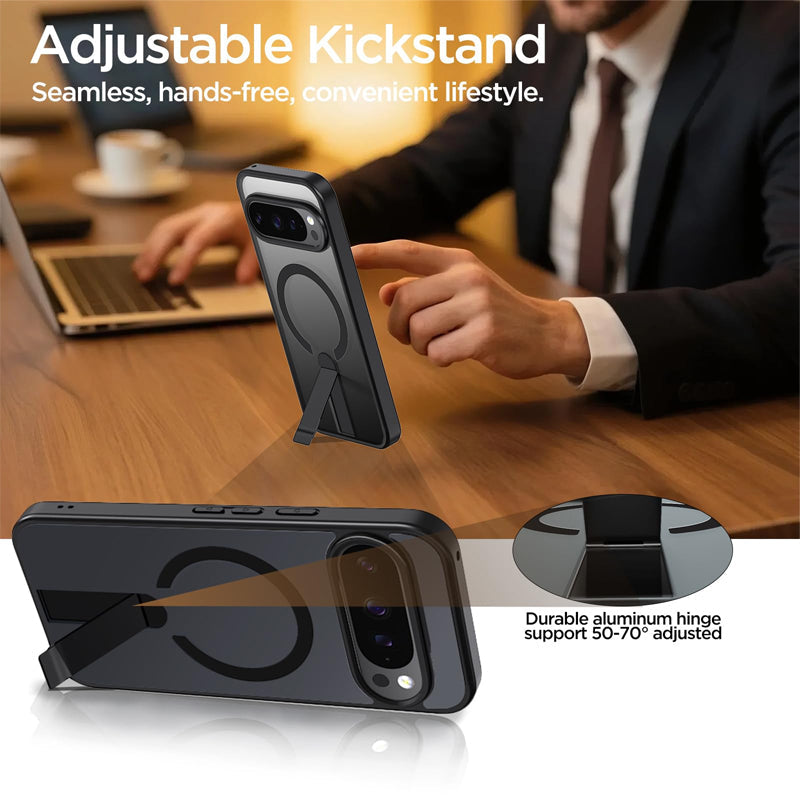 MagSafe Clear Kickstand Case