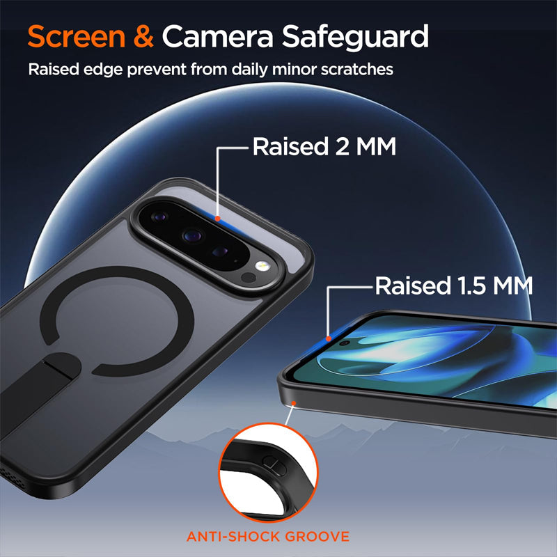 MagSafe Clear Kickstand Case