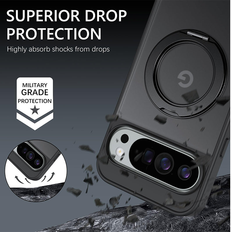Google Pixel 10 Pro XL Full Protection MagSafe Ring Stand Case