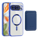 Google Pixel 10 Pro XL MagSafe Clear Case with Magnetic Wallet