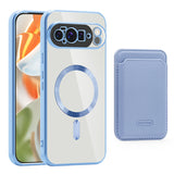 Google Pixel 8 MagSafe Clear Case with Magnetic Wallet