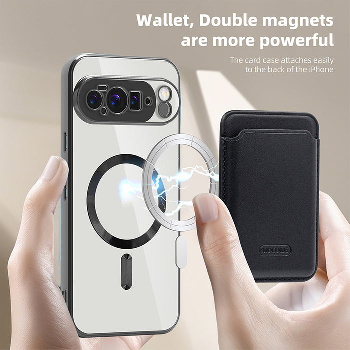 MagSafe Clear Case with Magnetic Wallet