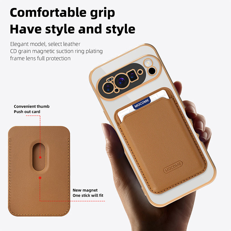 MagSafe Clear Case with Magnetic Wallet