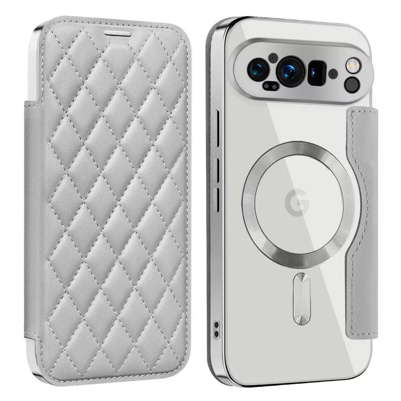 Elegant Leather Wallet Case with MagSafe