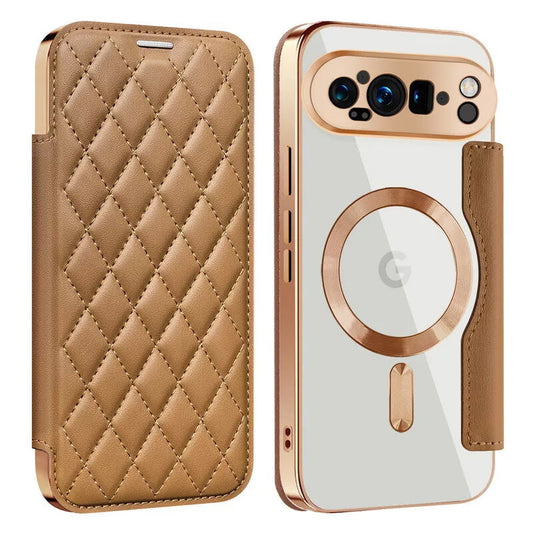 Elegant Leather Wallet Case with MagSafe