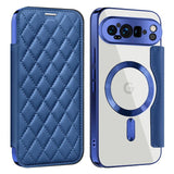 Google Pixel 9 Pro XL Elegant Leather Wallet Case with MagSafe