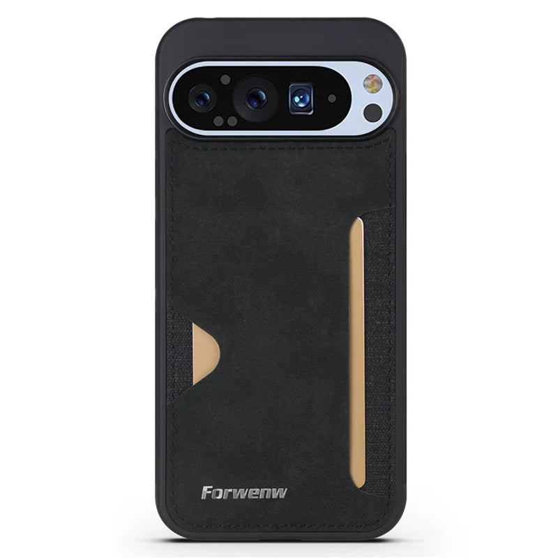 Google Pixel 9 Card Slot Leather Case Premium Protection