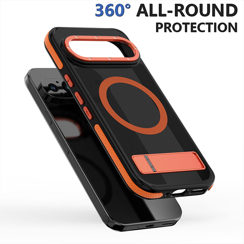 Google Pixel 9 Pro XL Shockproof Case with Folding Stand