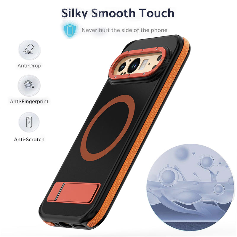 Google Pixel 10 Pro XL Shockproof Case with Folding Stand