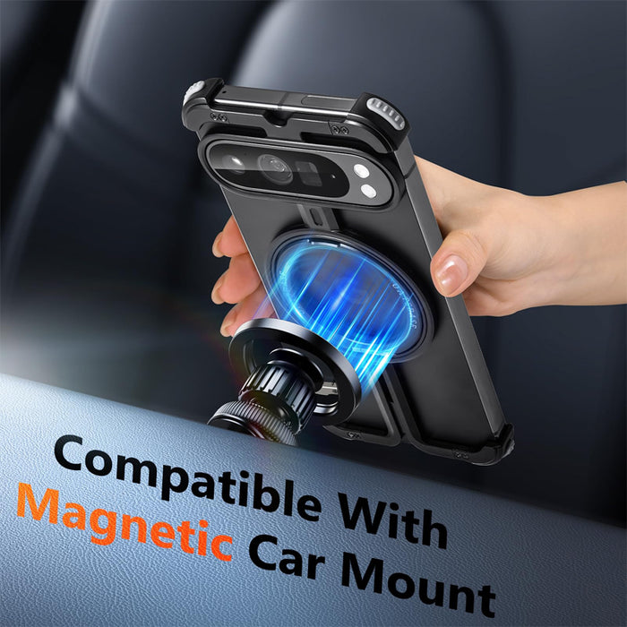 Frameless Magnetic Kickstand Case
