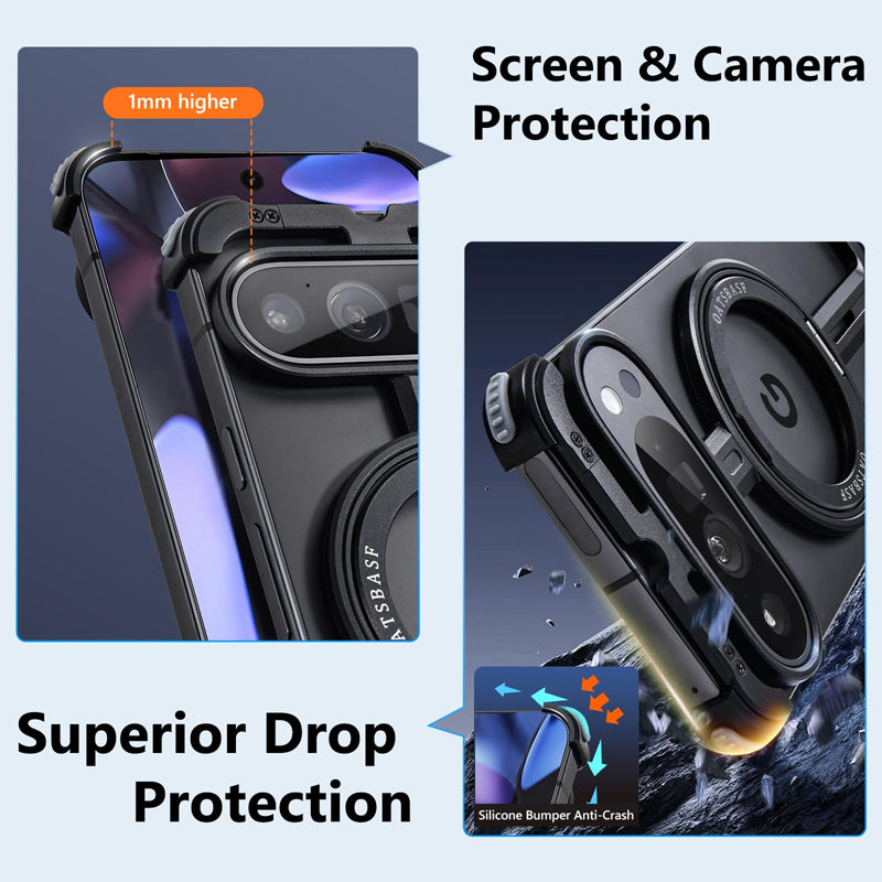 Frameless Magnetic Kickstand Case