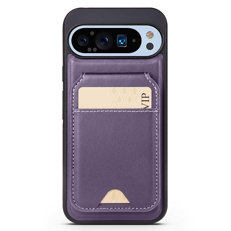 Google Pixel 9 Pro Leather Case Detachable Magnetic Wallet