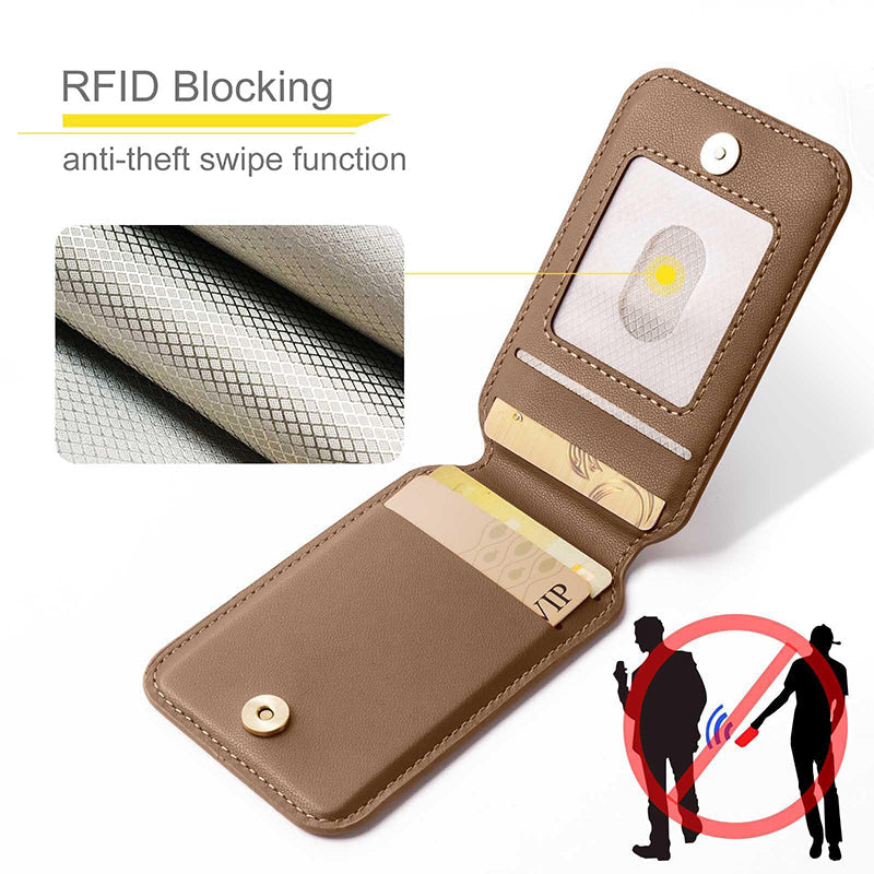 Leather Case Detachable Magnetic Wallet