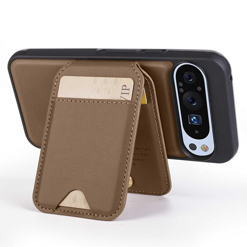 Google Pixel 9 Pro Leather Case Detachable Magnetic Wallet