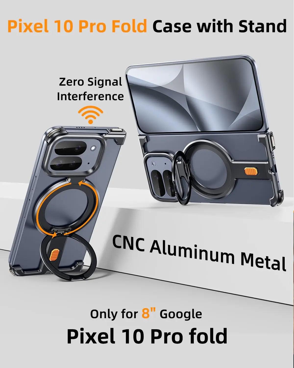 Frameless Metal Ring Stand Case