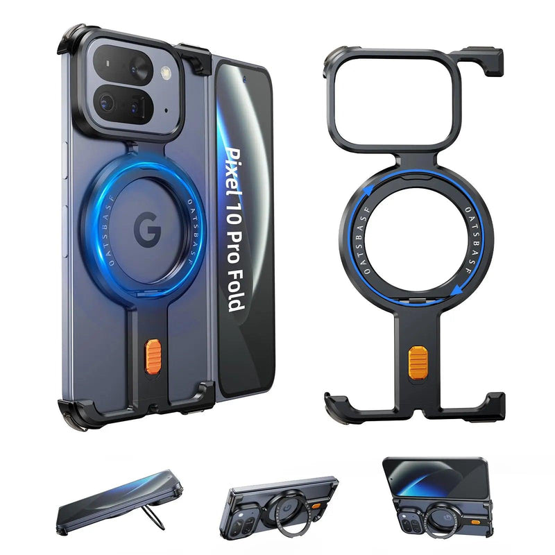 Frameless Metal Ring Stand Case