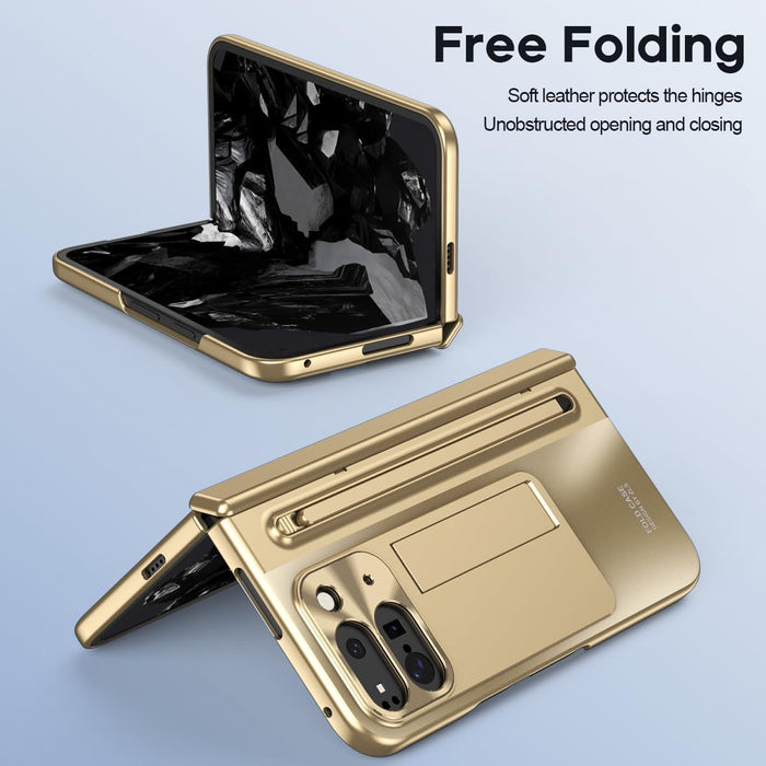 Fold Case with Kickstand & Built-in Stylus