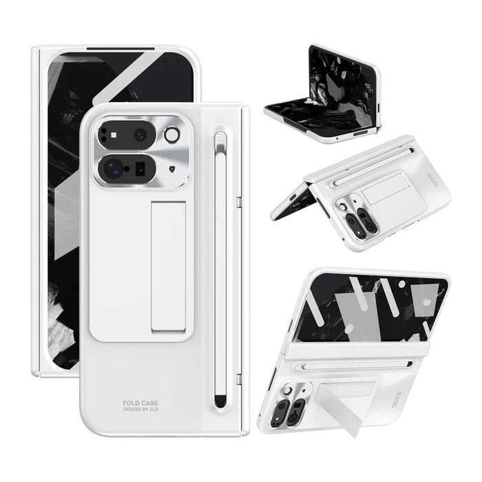 Fold Case with Kickstand & Built-in Stylus