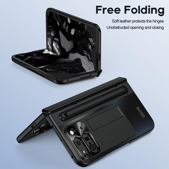 Fold Case with Kickstand & Built-in Stylus