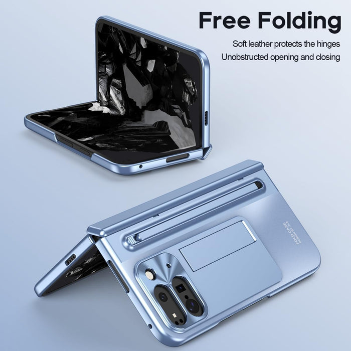 Fold Case with Kickstand & Built-in Stylus