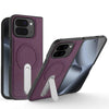 Magnetic Leather Stand Case