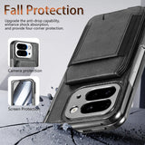 Google Pixel 11 Pro Fold Leather Wallet Stand Case