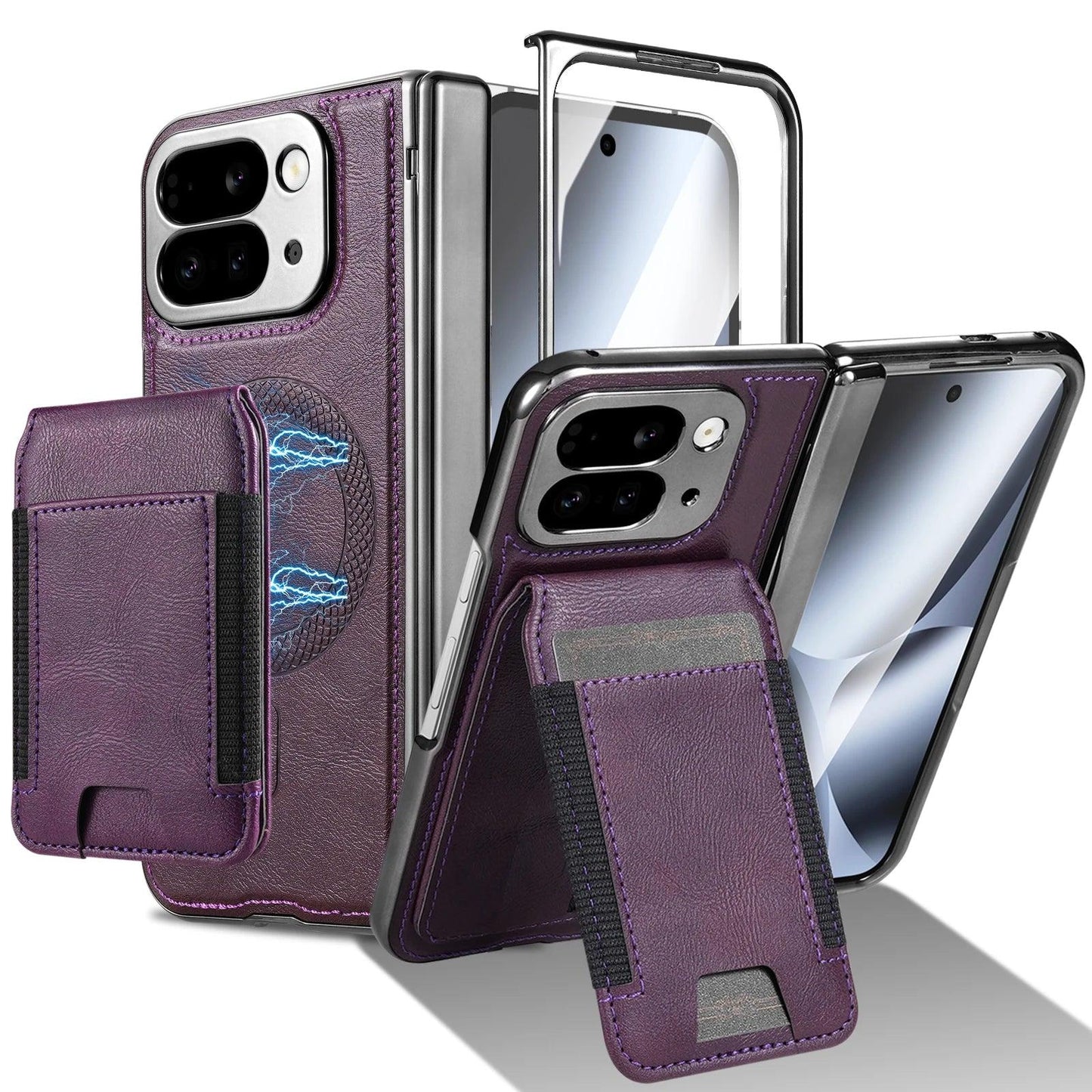 Leather Wallet Stand Case