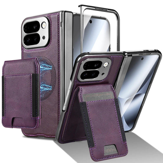 Leather Wallet Stand Case