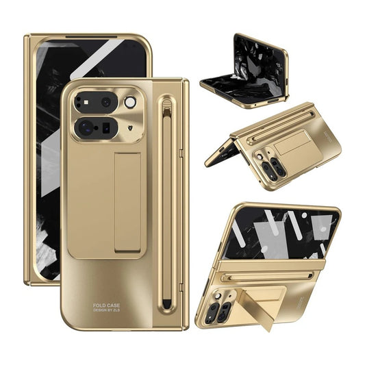 Fold Case with Kickstand & Built-in Stylus