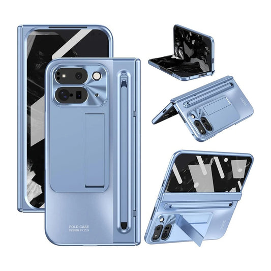 Fold Case with Kickstand & Built-in Stylus
