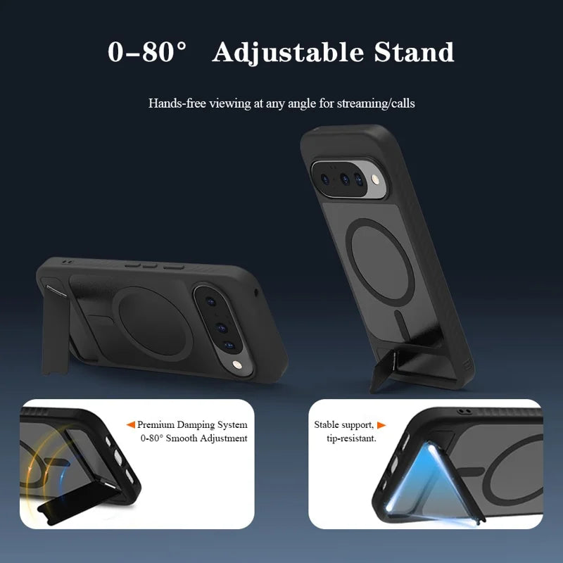 Google Pixel 11 Pro XL Dual Armor Case with Kickstand & MagSafe
