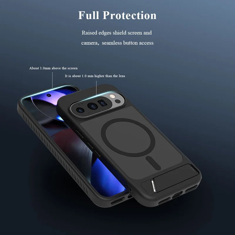 Google Pixel 10 Dual Armor Case with Kickstand & MagSafe