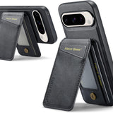 Google Pixel 9 Pro Magnetic Wallet Case with Stand & Card Slots