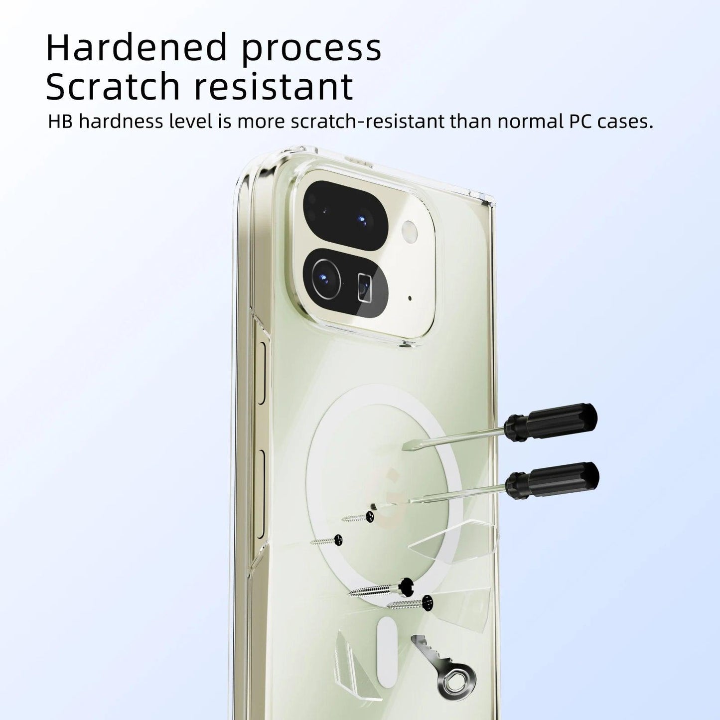 Clear Magnetic Case