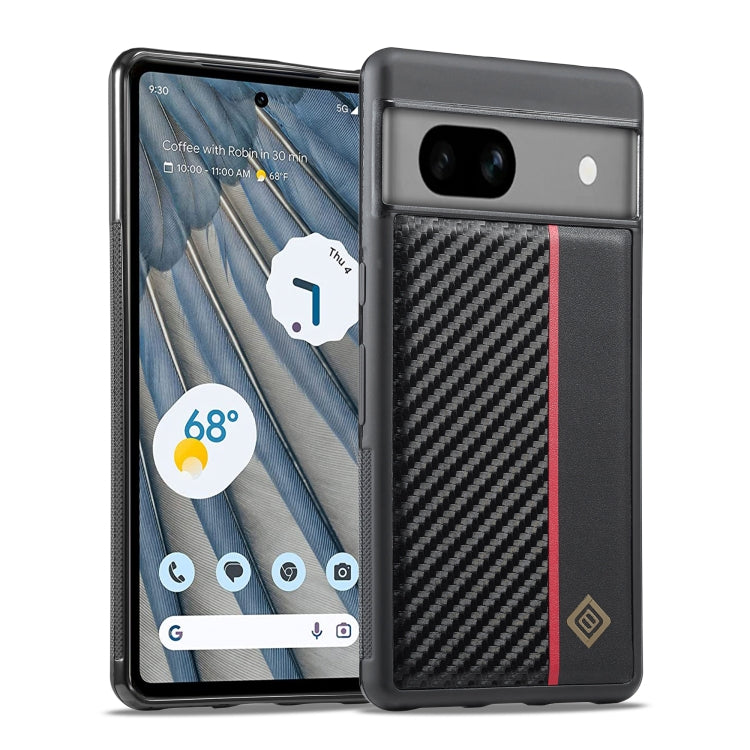 Google Pixel 8 Carbon Fiber Texture Shockproof Phone Case