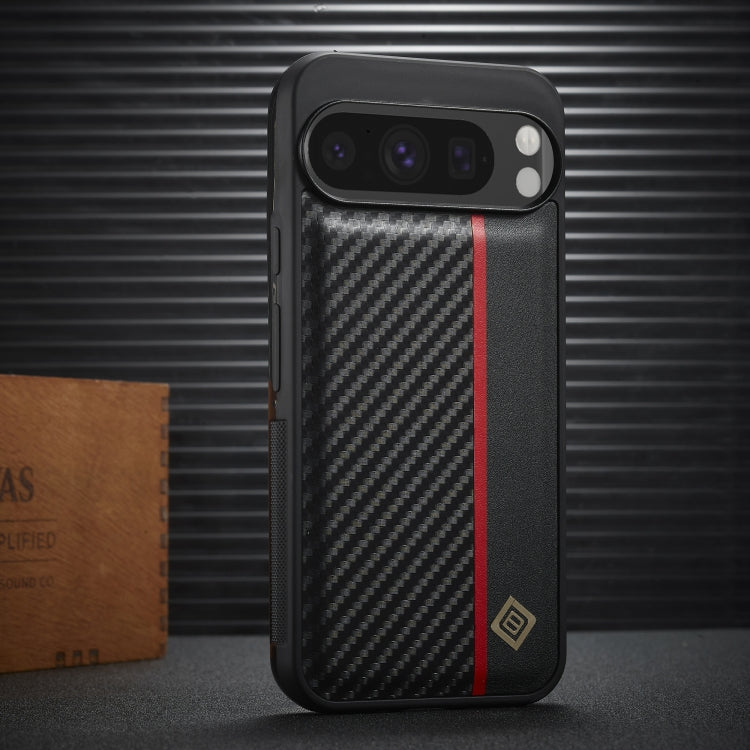 Google Pixel 10 Pro Carbon Fiber Texture Shockproof Phone Case