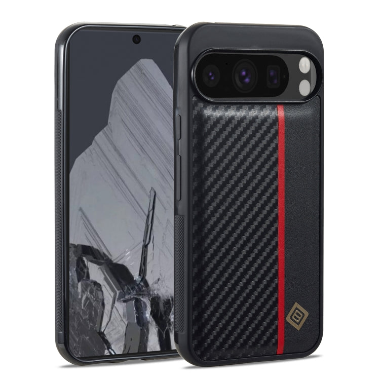 Google Pixel 10 Pro XL Carbon Fiber Texture Shockproof Phone Case