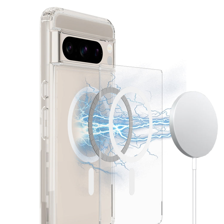Google Pixel 8 MagSafe Clear Acrylic Hybrid Phone Case