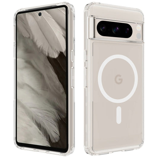 Google Pixel 8 MagSafe Clear Acrylic Hybrid Phone Case